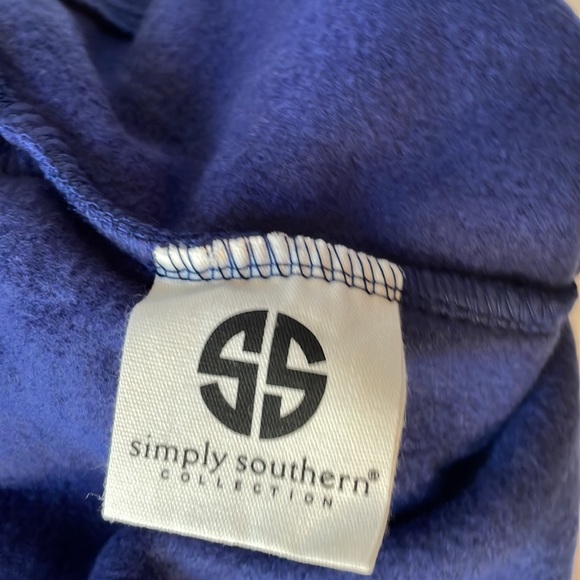 Simply Southern Simply Fleece Pullover Women's Medium NWT - Picture 7 of 8